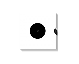 vinyl 7-inch single short run (small-hole black) {no label} [in sleeves]